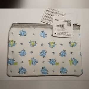 Pickles the frog flat pouch.